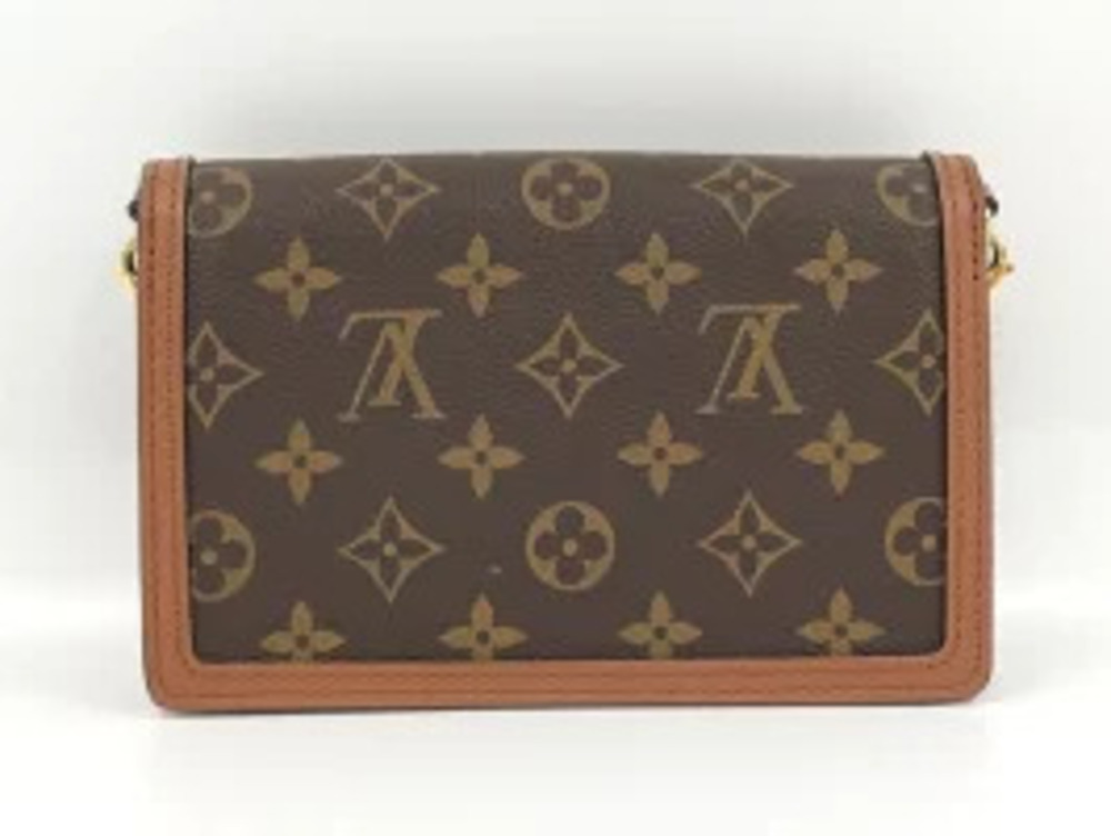 Louis Vuitton Portefeuille Dauphine Shoulder Bag Reverse Monogram